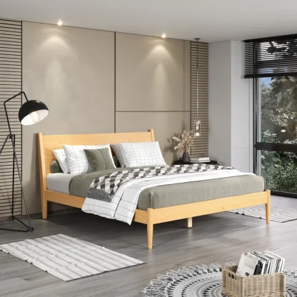 Grady Solid Wood Platform Bed - Image 3