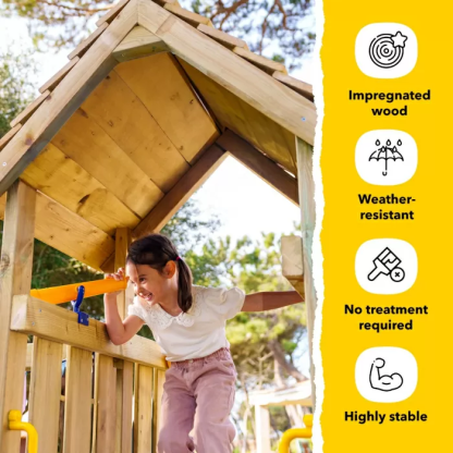Wooden climbing frame Wickey Smart Camp - Image 13