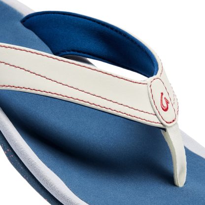 ‘Ohana - Bright White / Ocean Blue - Image 2
