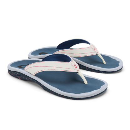 ‘Ohana - Bright White / Ocean Blue - Image 3