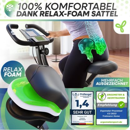 Tretmann Home Trainer Bicycle Folding Set Extra Comfortable - Image 2