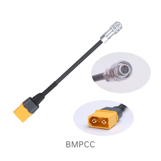 XT60H-Male Power Cable for BMPCC