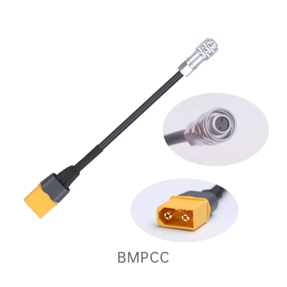 XT60H-Male Power Cable for BMPCC