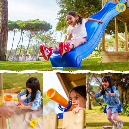 Wooden climbing frame Wickey Smart Camp - Image 10