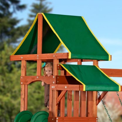 Tucson Wooden Swing Set - Image 7