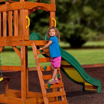 Tucson Wooden Swing Set - Image 4