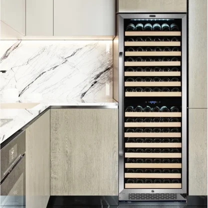 Whynter 164 Bottle Dual Zone Built-In Wine Refrigerator - Image 2