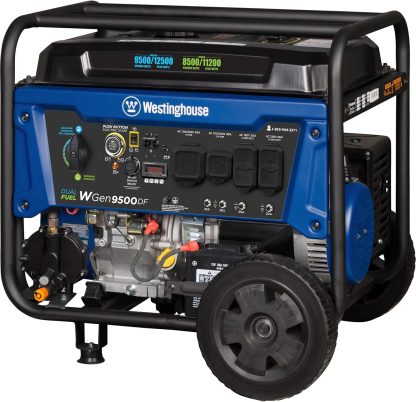 Westinghouse 12500 Watt Dual Fuel Home Backup Portable Generator - Image 7