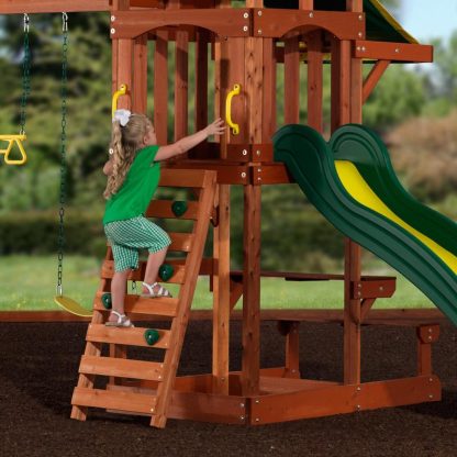 Tucson Wooden Swing Set - Image 8
